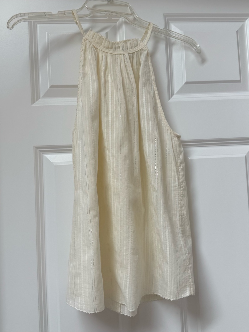 Joie Vereda halter top in the buttercream/ cream size S